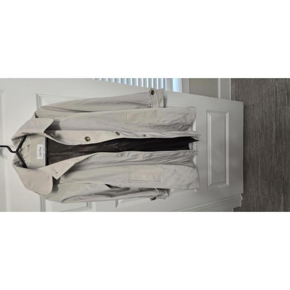 Calvin Klein Women's Trench Coat Medium Beige